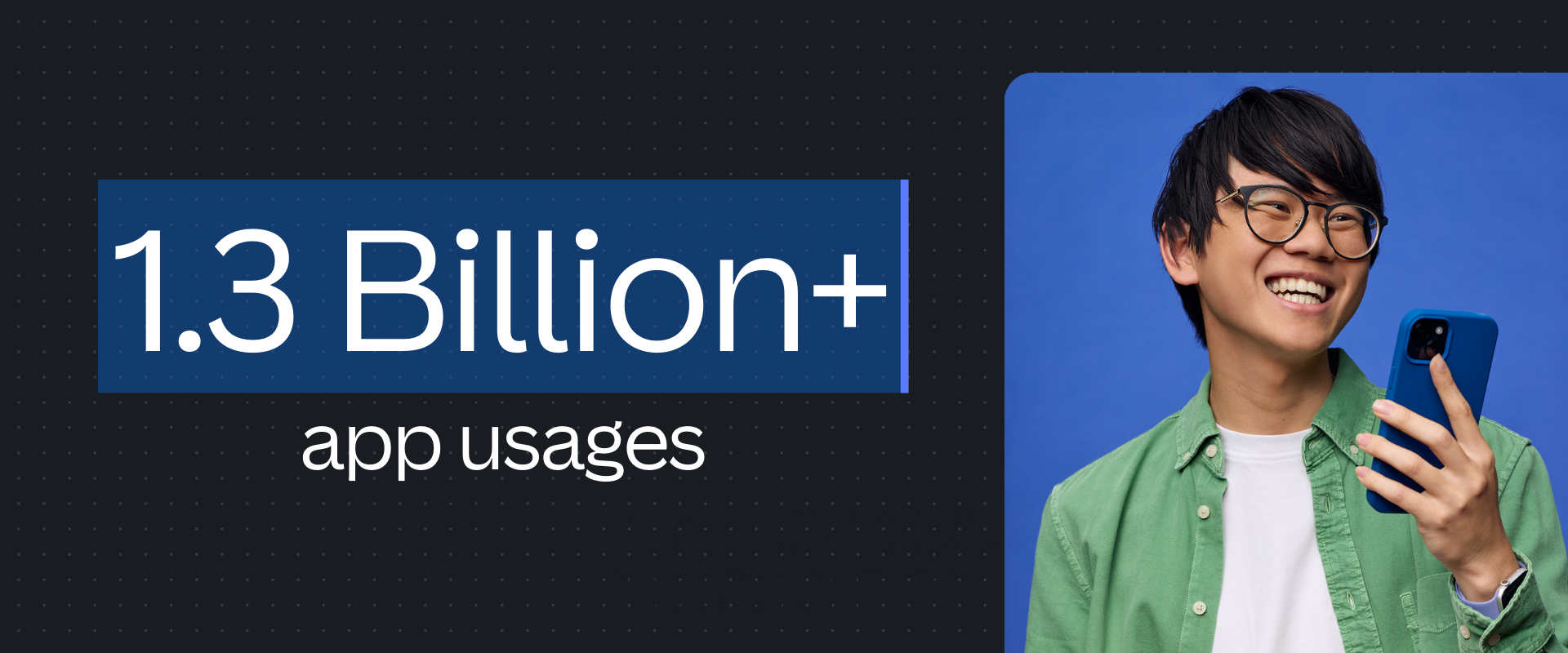 1.3 billion usages image