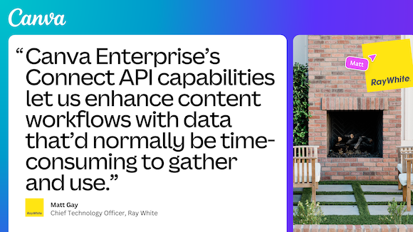 Quote from Matt Gay - Chief Technology Officer, Ray White